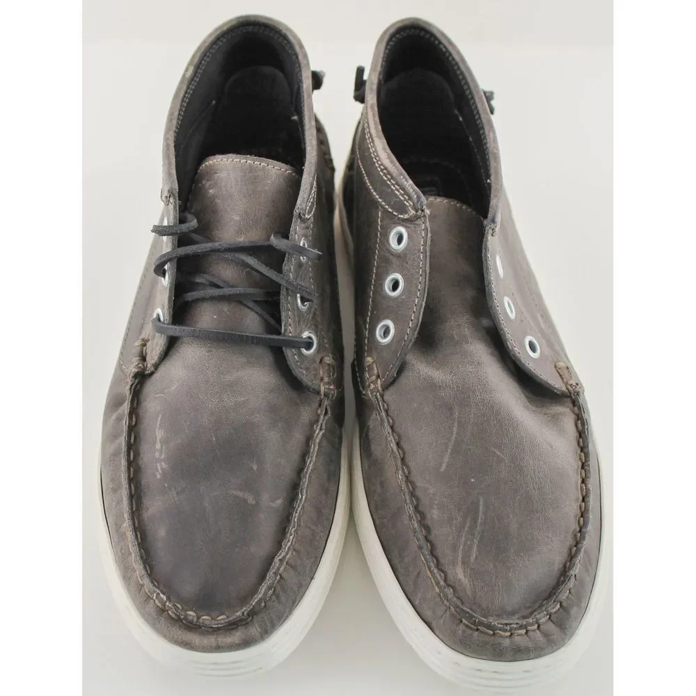 INC International Concepts Yacht Gray Boat Shoes 8